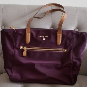 Michael Kors zippered tote